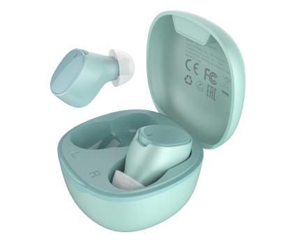 Słuchawka bezprzewodowa HTC Słuchawki Bluetooth Earbuds 99H20696-00 zielone